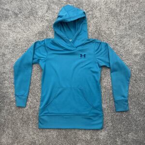 Under Armour Hoodie Womens Small Pullover Kangaroo Pocket Athletic Lightweight